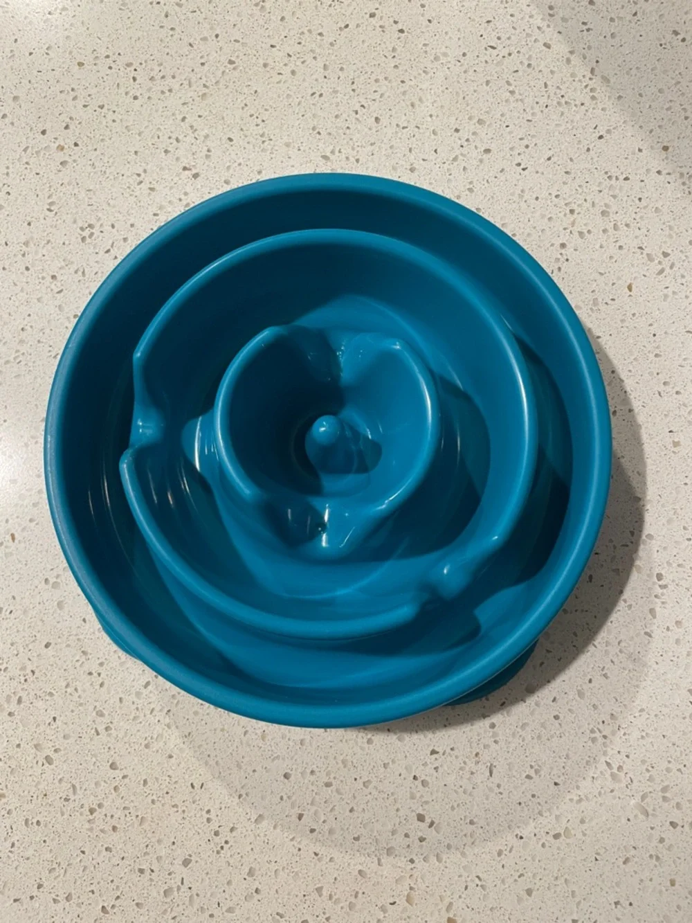 Outward Hound Blue Teal Slo Bowl Fun Feeder